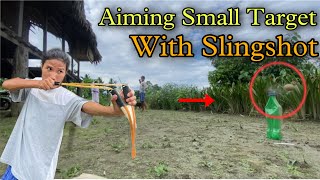 Making Best Tribal Slingshot and Shooting Small Targets || Making Homemade Slingshot || Village Life screenshot 4