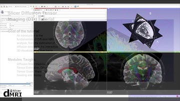 SlicerDMRI Introduction and Overview of Tutorials