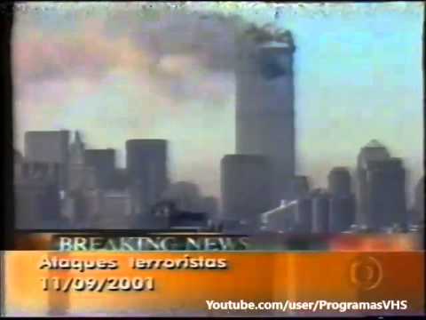 1º Plantão da Globo sobre o World Trade Center [RARIDADE]