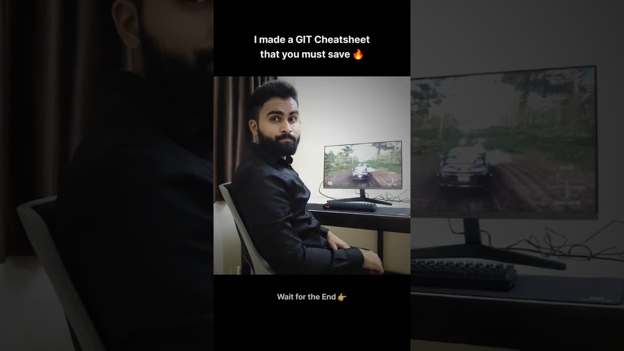Amazing GIT Commands Cheatsheet 🔥 - Subscribe For More 💎 #git #github #javascript #programmer #coder