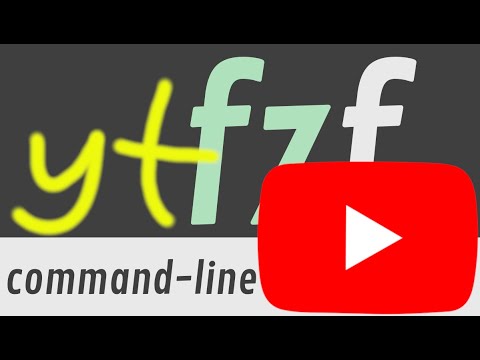 ytfzf - Search Youtube via FZF Dmenu or Rofi - Linux CLI GUI