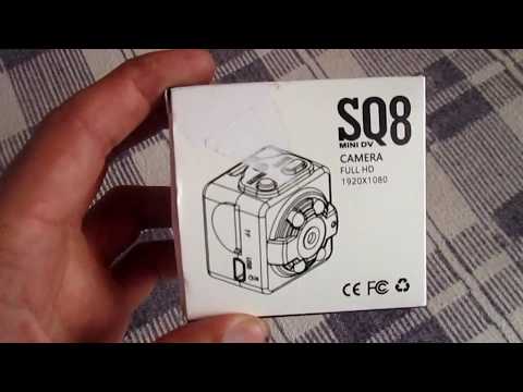 მინი ვიდეო კამერა SQ8, სრული მიმოხილვა!