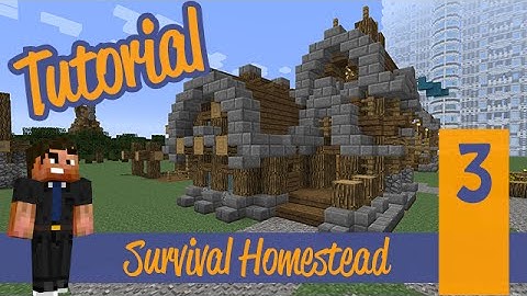 Minecraft Tutorial - Simple Rustic Small Survival House Tutorial  Ep: 3 XBOX 360 / PS3 XBOX 360 PE
