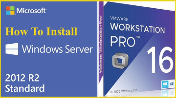 How to install Windows Server 2012 R2 Standard​ On VMware Workstation pro 16