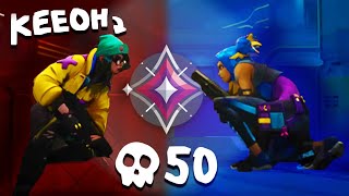 First to 50 Kills Wins, Loser has to… (ft. Keeoh)