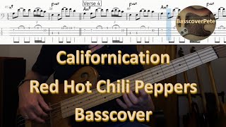 Red Hot Chili Peppers - Californication. Bass Cover Tabs Score (standard notation) Chords