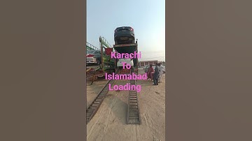 Karachi to Islamabad loading