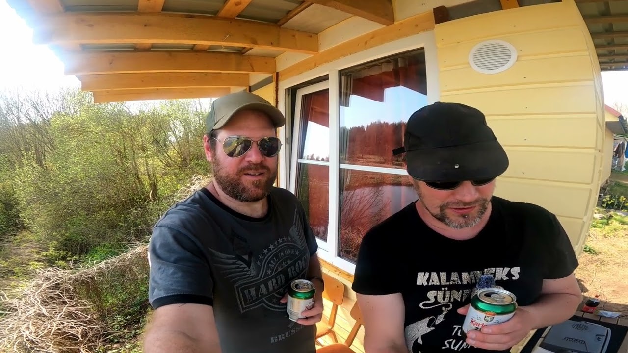 Perega looduses juures Võhandu maratoni vaatamas ja Älliga õlut hindamas!