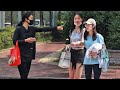 Girl Is Insulted for Being "Scantily Clad" | Social Experiment 看到女生因为穿着被当众辱骂，路人给她一个大大的拥抱（社会实验）