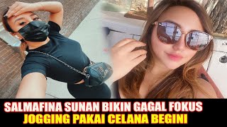 Salmafina Sunan Jogging Cantik Pakai Celana Ketat, Netizen Bikin Gagal Fokus...