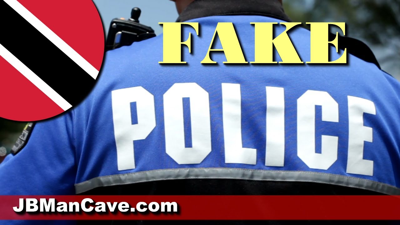 FAKE Police Crime in Trinidad and Tobago - How do Trinis know legit Policemen? | by JBManCave.com