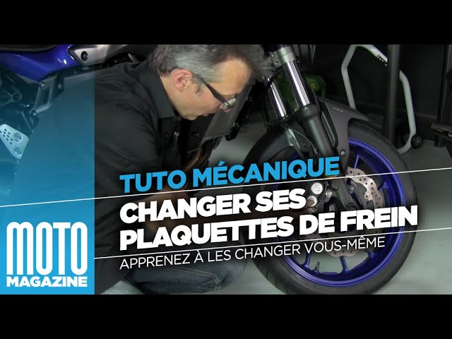 CHANGER SES PLAQUETTES DE FREIN MOTO - TUTO MOTO MAGAZINE 