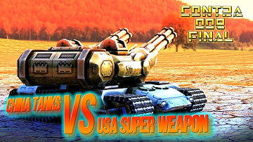 Generals zero hour 🔥 Contra 009 Final PATCH 3 🔥CHINA TANKS VS USA  SUPER WEAPON🔥PVP🔥