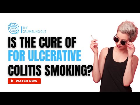 Cigarette SMOKING effects on the body the link to ULCERATIVE COLITIS