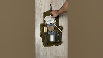 WW2 Red Army bag (1942-45)    #ww2 #history #reels #redarmy #reenactment #wwii #shorts