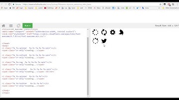 fa-spin and fa-pulse (Font Awesome)