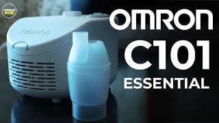 Небулайзер Omron C101 Essential   огляд та розпаковка