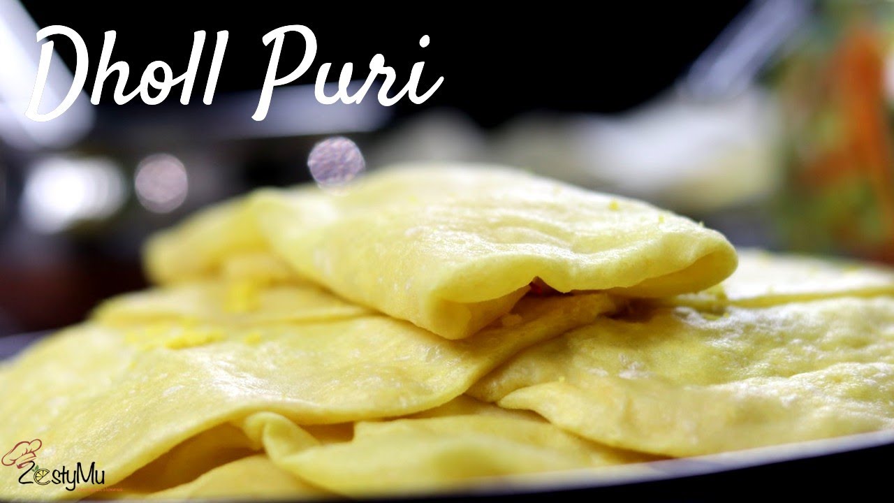 Mauritian Dholl Puri   Easy Recipe  How to make Dhall Puri  Dal Puri Unleavened