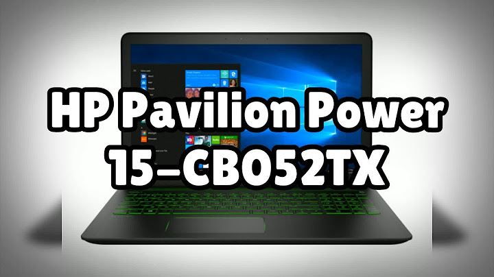 Hp pavilion power 15 cb052tx review