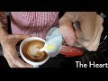 Latte Art | Pouring 6 Love Heart Variations