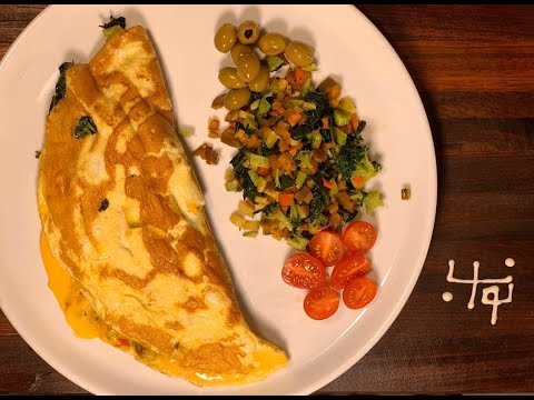 تصویری: صبحانه خوشمزه: فریتاتا با تخم مرغ و کدو سبز