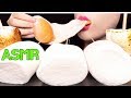 ASMR GIANT ROASTED MARSHMALLOWS *GOOEY 대왕 마쉬멜로우 먹방 (EATING SOUNDS) NO TALKING MUKBANG