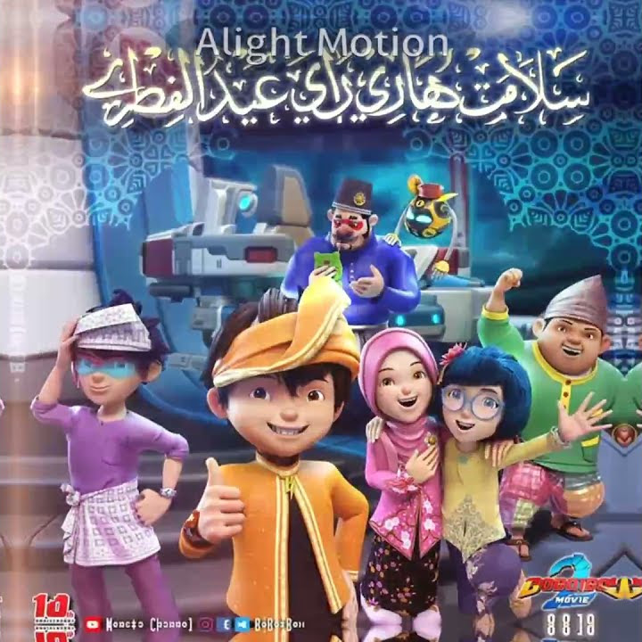 Ccp BoBoiBoy *Boyvers mengucapkan selamat hari raya idul fitri*
