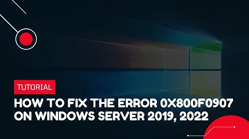How to fix the error 0x800f0907 on Windows Server 2019, 2022 | VPS Tutorial