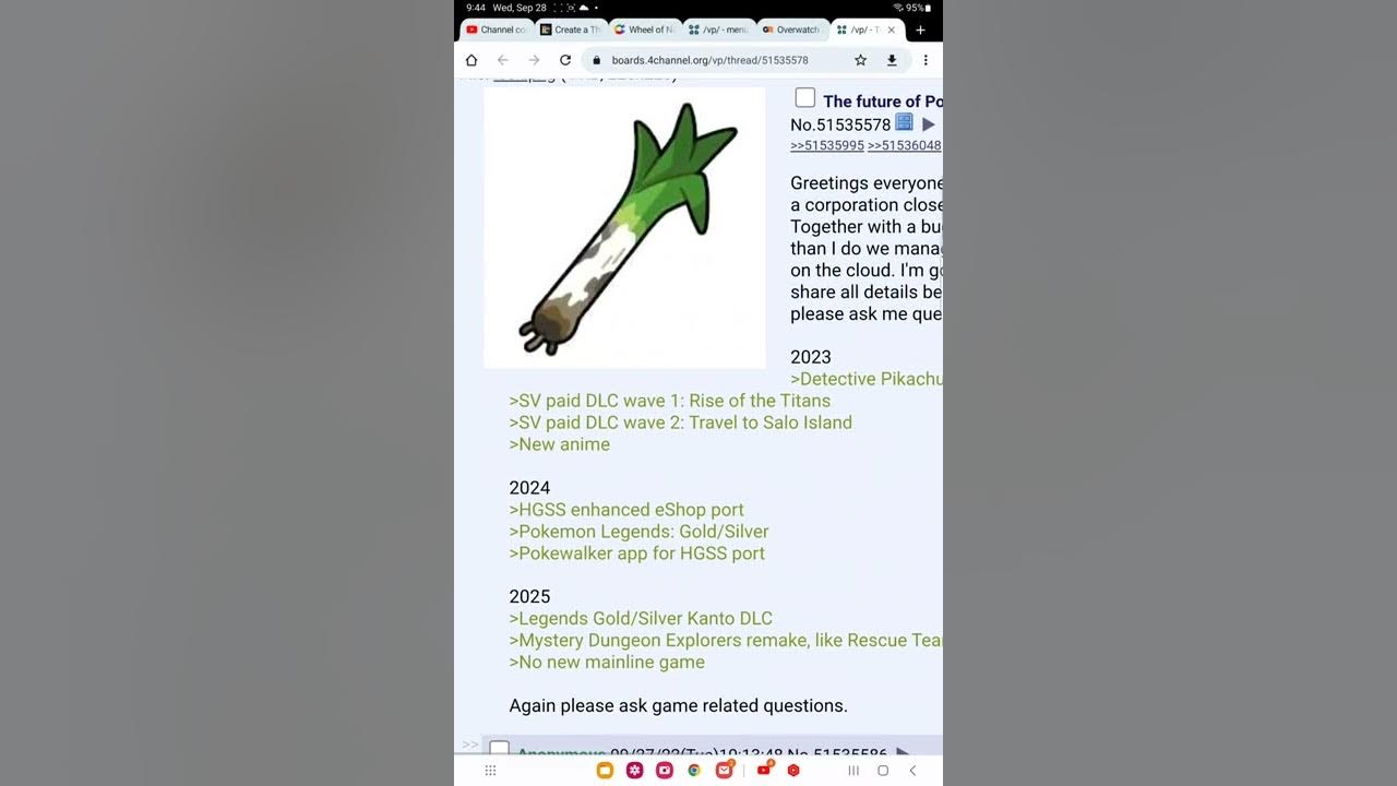 Pokémon 20232025 leaks YouTube