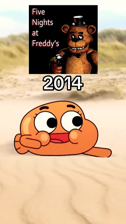 The evolution of Five Nights at Freddy’s #shorts #evolution #gumball #fnaf #memes