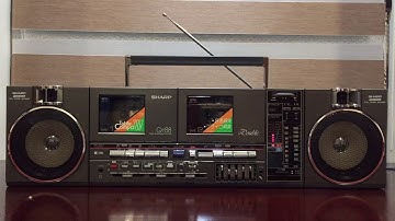 Đài băng Sharp QT88G (số sê-ri 40441712) - 0988741872 - www.tiengxua.org