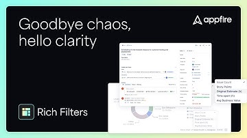 Your Jira command center: Rich Filters