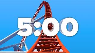 5 Min Countdown Timer (Roller Coaster) 🎢 screenshot 4