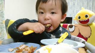 Fried chicken, miso soup, rice  ♥  that mom fried【ママが揚げてくれた唐揚げ、味噌汁、ご飯♥】