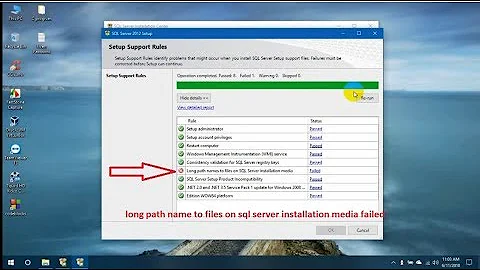 long path name to files on sql server installation media failed Fix problem 100% working SQL 2012