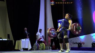 Arpine Dalalyan (75+) - 127kg Clean and Jerk @ 2016 European Junior Championships