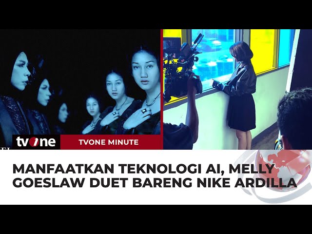 Berkat AI, Melly Goeslaw Duet Bareng Mendiang Nike Ardilla di Lagu Bertemu Kembali | tvOne Minute class=