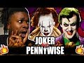 The Joker vs Pennywise. Epic Rap Battles Of History (Reaction)