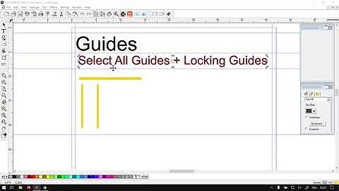 SAi FlexiSTARTER 19 Software Select all Guides and Locking Them, Step by Step Video