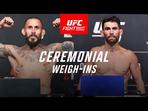 UFC San Diego: Ceremonial Weigh-Ins