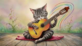 【Relaxing Classic Guitar】Nostalgic memories #cat #relax #classicguitar #music