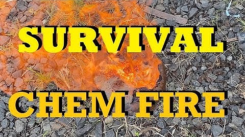 Survival Chemical Fire Making