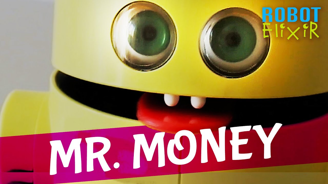 Robot money. Tomy Mr money.