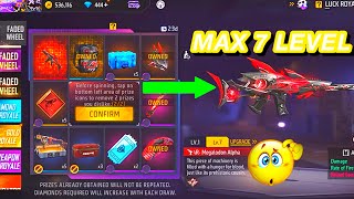 Megalodon Alpha Scar Comeback Max Level 7 | Garena Free Fire