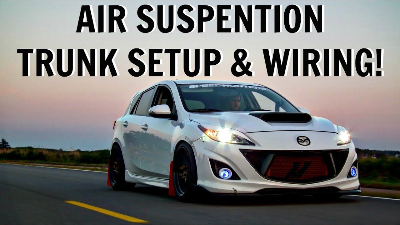 Mazdaspeed 3 Air Lift Performance Bag Install Pt. 3! 