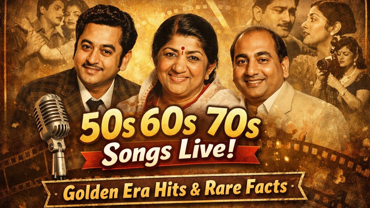 LIVE 🎤 Aap Ki Farmaish | 50s 60s 70s Old Bollywood Songs Request Show ...