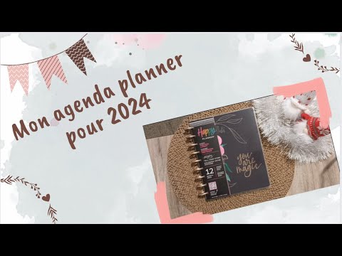 Mon agenda planner pour 2024 - ORGANISATION ‐ 