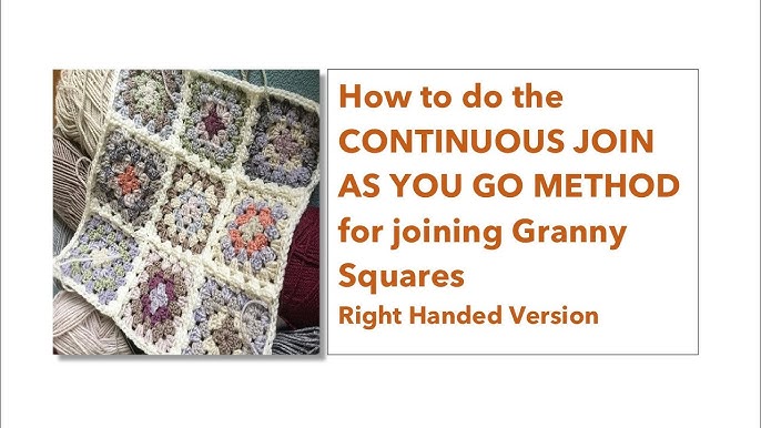 Join as you go' for Granny Squares' — madebyanita