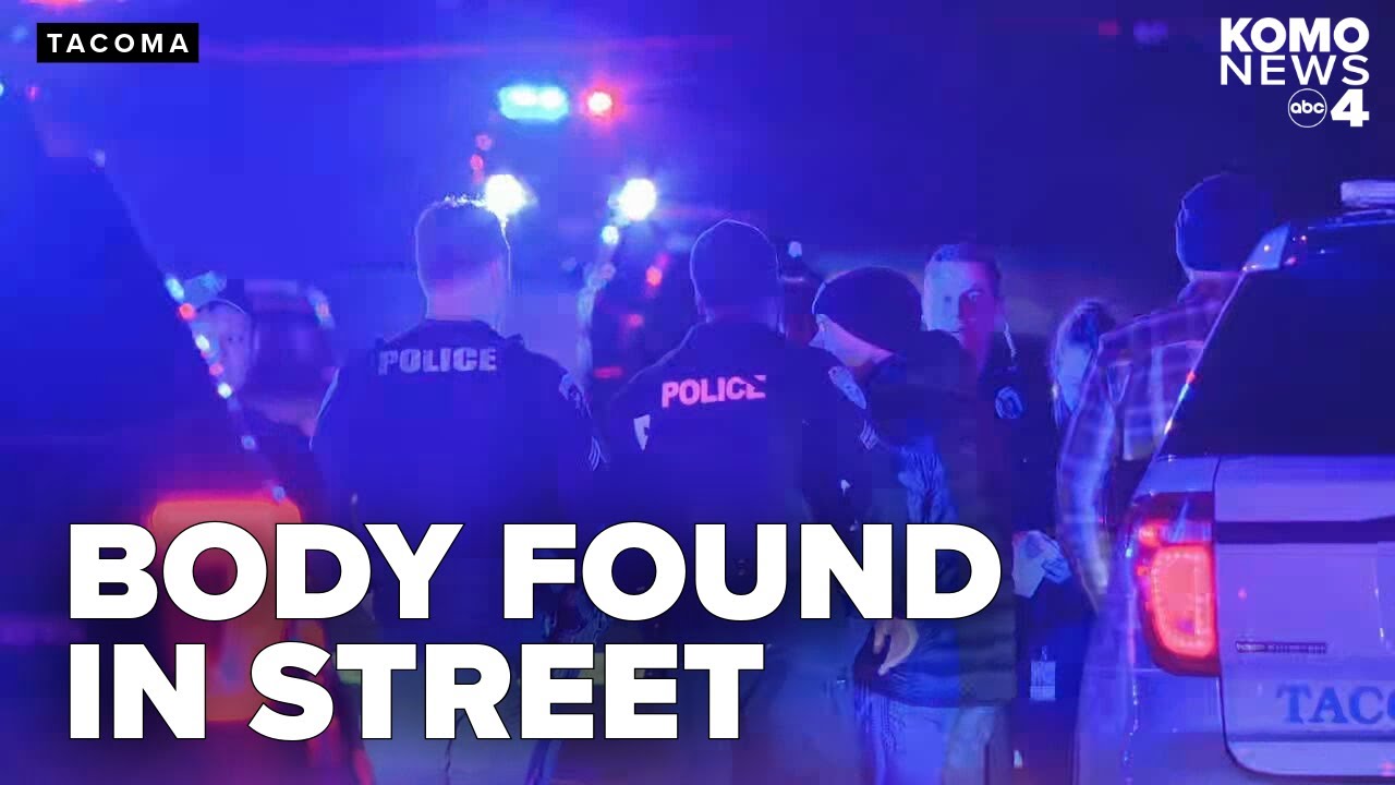 Man found dead in the street after shooting near Tacoma school - YouTube