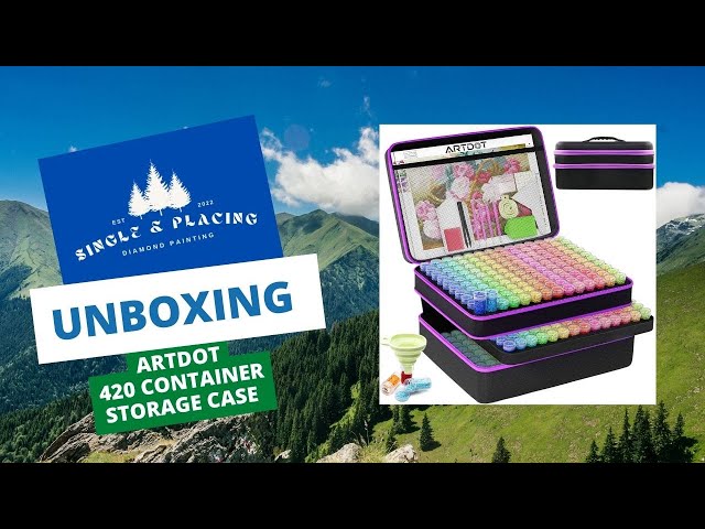 Unboxing: Artdot Storage Case - 420 Container Set 